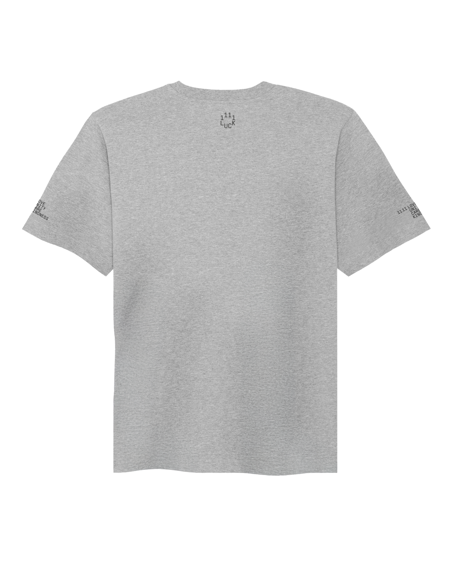 Short sleeves t-shirt in cotton color gray with logo
