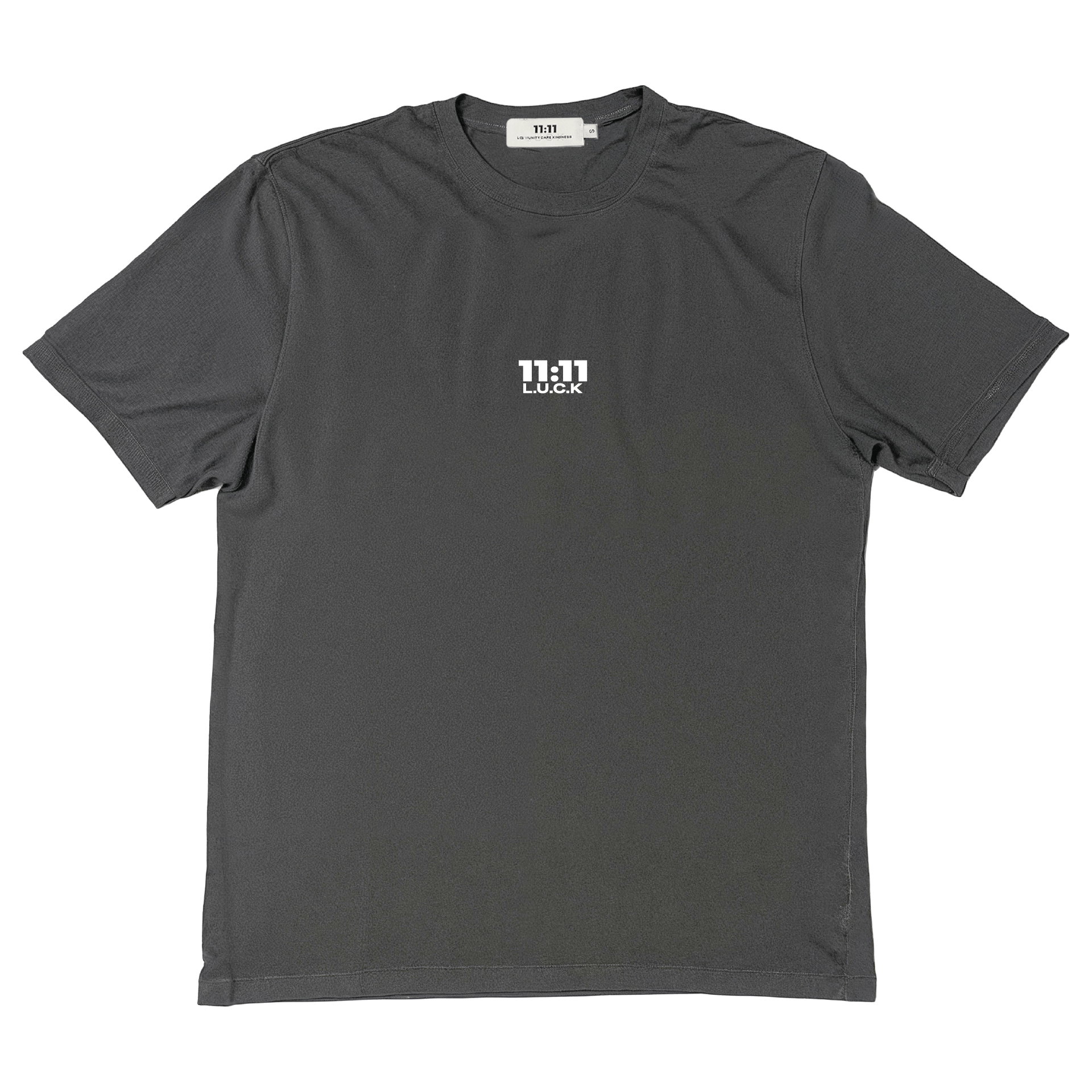 Short sleeves t-shirt in cotton color gray with logo