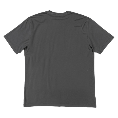 Short sleeves t-shirt in cotton color gray with logo