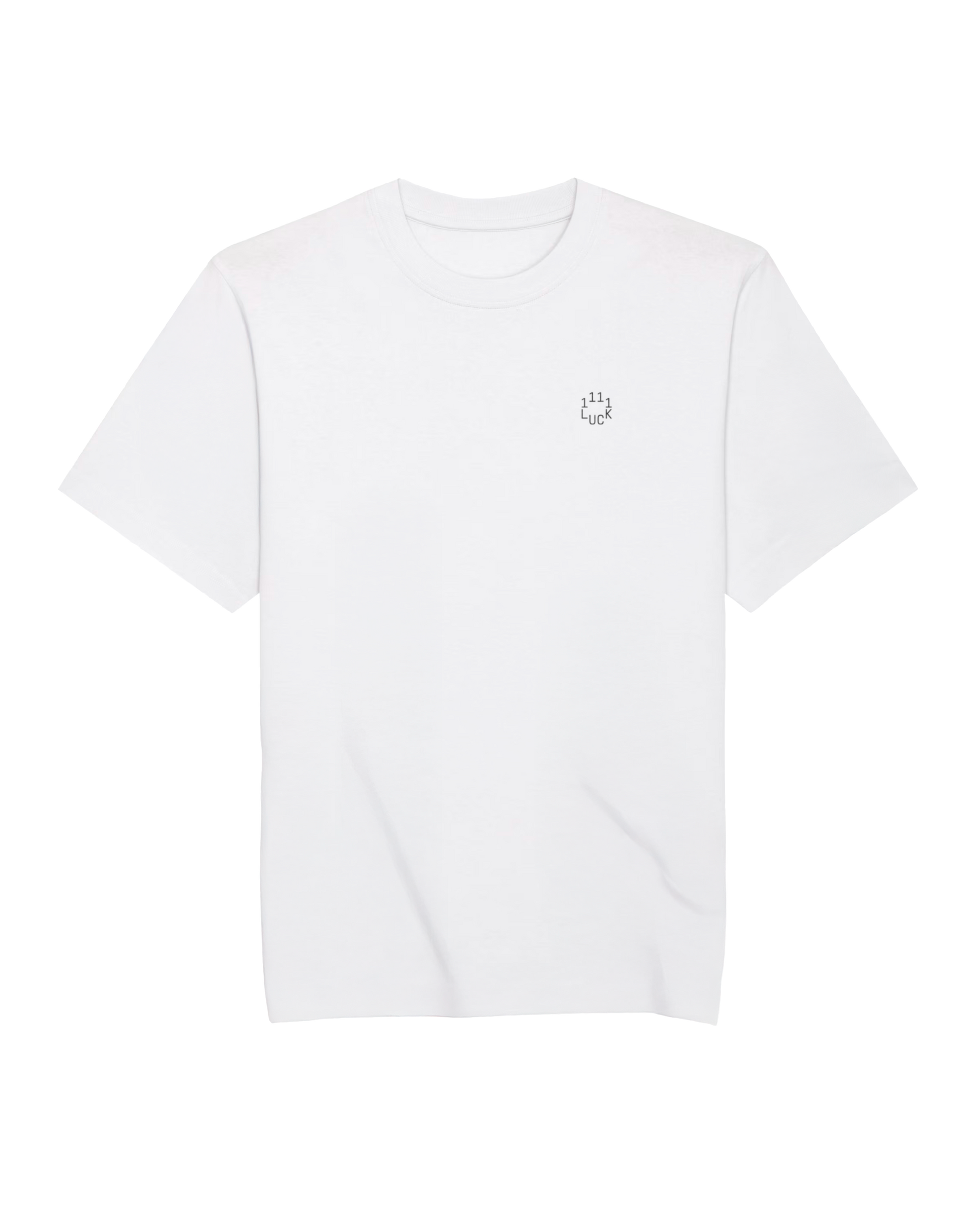 Short sleeves t-shirt in cotton color white with logo