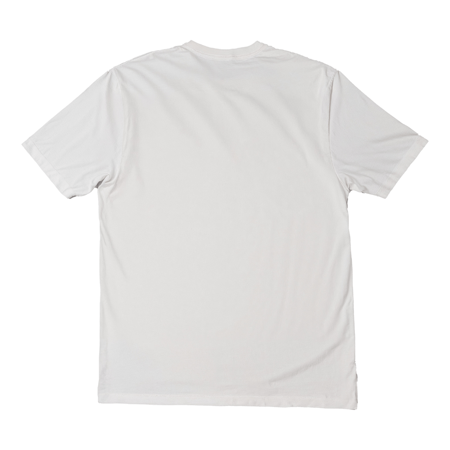 Short sleeves t-shirt in cotton color white with logo