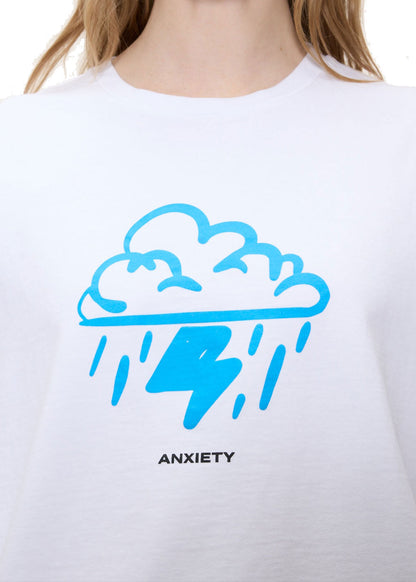 1111 luck anxiety t-shirt logo