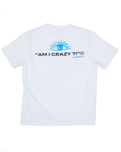 1111 luck t-shirt with "am I crazy ?!" written on the back